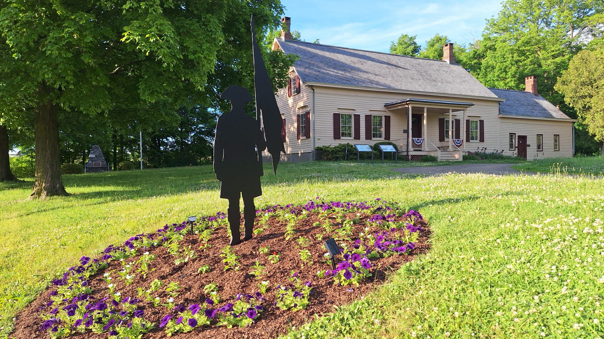 Verplanck Garden Club's Roots of Liberty Garden to commemorate the nation's semiquincentennial anniversary in 2026.